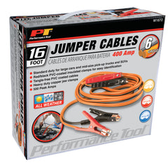 Wilmar Hand Tools 6GA 16' Battery Jumper Cables