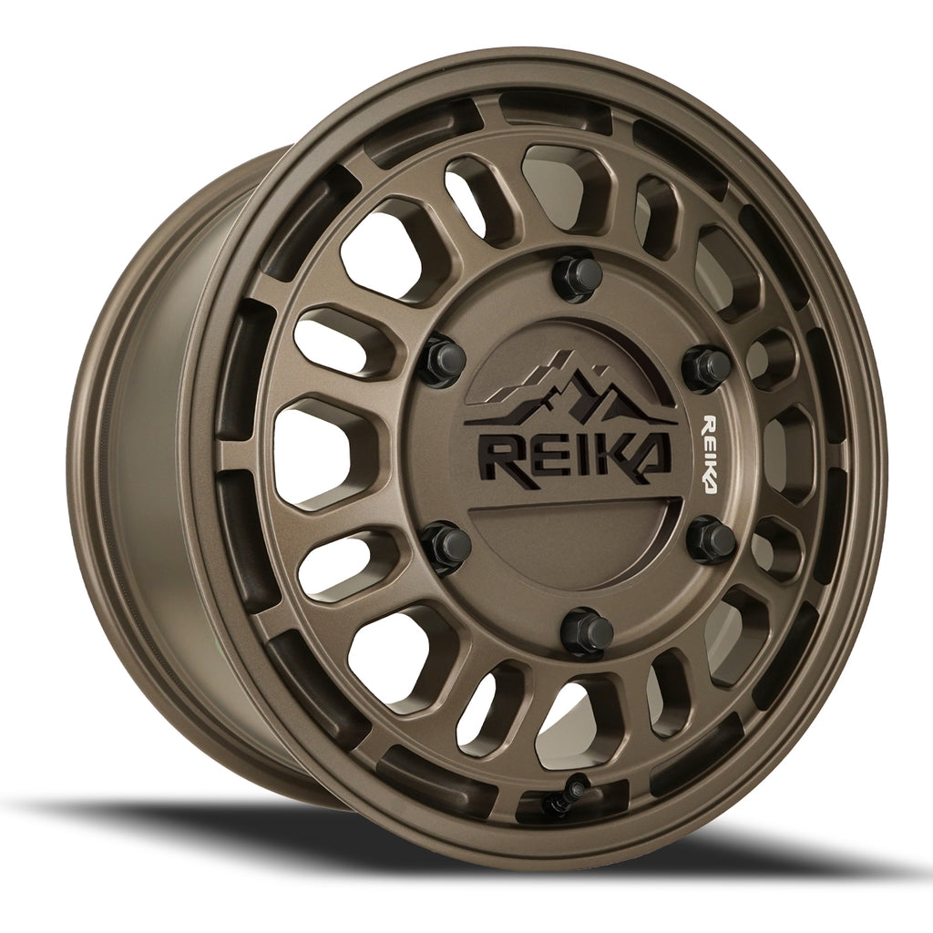 17x8 Aluminum Wheel with 6x205 Bolt Pattern - Bronze