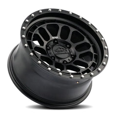 17x9 Aluminum Wheel with 5x127 Bolt Pattern - SATIN BLACK