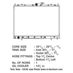 CSF 3123 - Engine Coolant Radiator
