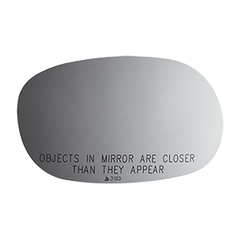 Burco - Passenger Side View Mirror For Buick Chevrolet Rh Manual Convex