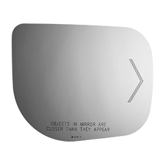 Burco - Passenger Side View Mirror W Signal For Infi Qx56 Armada Titan Rh Convex Signal - 3319S