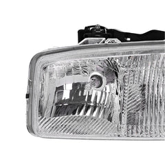 SIERRA 99-06 HEAD LAMP LH, Assembly, Halogen, Includes 2007 Classic
