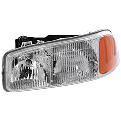 SIERRA 99-06 HEAD LAMP LH, Assembly, Halogen, Includes 2007 Classic