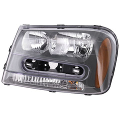 TRAILBLAZER 02-09 HEAD LAMP LH, Composite, Assembly, Halogen, (Exc. 2006-09 LT / 2008 LS Models) - CAPA