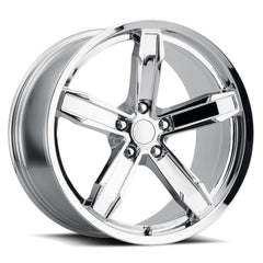 20x10 Aluminum Wheel with 5x4.75 Bolt Pattern - Chrome