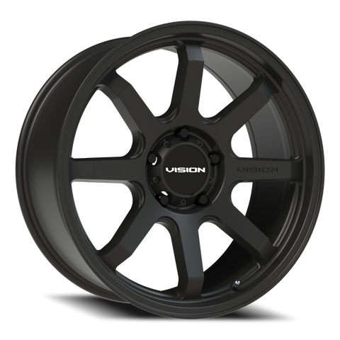 20X9 Satin Black wheel with bolt pattern of 5-5.5 (5-139.7)
