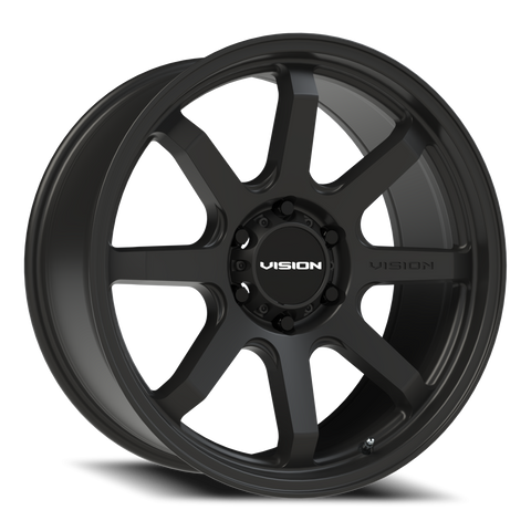 20X9 Satin Black wheel with bolt pattern of 6-5.5 (6-139.7)