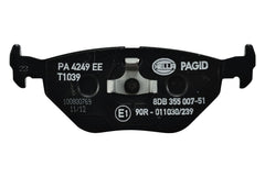 Pagid® 355007511 - Semi-Metallic Rear Disc Brake Pads