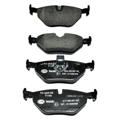 Pagid® 355007981 - Semi-Metallic Rear Disc Brake Pads