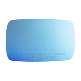 Burco - Passenger Side View Mirror For Bmw 3 5 Series Rh Blue Convex - 3586