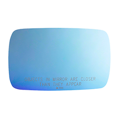 Burco - Passenger Side View Mirror For Bmw 3 5 Series Rh Blue Convex - 3586