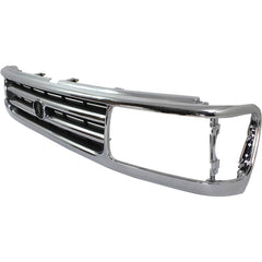 T100 93-98 GRILLE, Chrome Shell/Painted Black Insert
