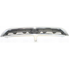4RUNNER 96-98 GRILLE, Chrome Shell/Silver Insert, 6 Cyl