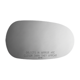 Burco - Passenger Side View Mirror For Jaguar S X-Type Xj8 Xk Xkr Rh Convex E C Fitover