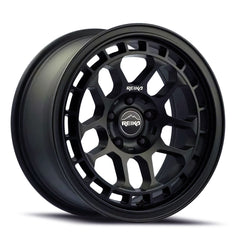 17x7 Aluminum Wheel with 5x100 Bolt Pattern - SATIN BLACK