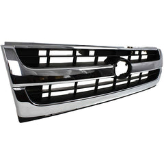 TACOMA 97-00 GRILLE, Chrome Shell/Painted Black Insert, 2WD, (Exc. Pre-Runner Model)