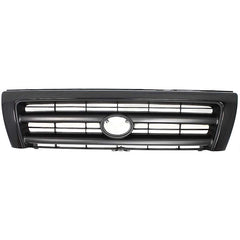 TACOMA 98-00 GRILLE, Painted Black Shell and Insert, 2WD/4WD, w/ Pre-Runner, w/ Color-Keyed Pkg