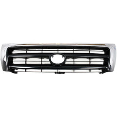 TACOMA 98-00 GRILLE, Chrome Shell/Painted Dark Argent Insert, 2WD/4WD, w/ Pre-Runner
