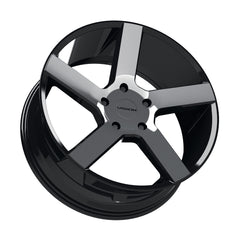 Vision 472 Switchback 20x9 5x120 +30et 74.1 Gloss Black Machined Spoke Face Wheel