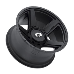 Vision 390 Empire 16x6 8x165.1 0et 124.5 Satin Black Wheel