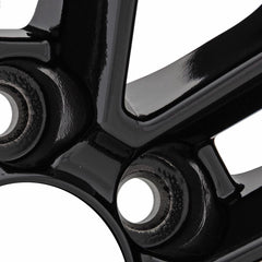  18x8.5 Factory Replacement New Alloy Wheel for 2022-2024 Chevrolet Silverado with 6 Split Spoke Painted Gloss Black