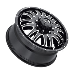 Vision 401 Rival 20x8.25 8x165.1 +105.5et Gloss Black Machined Face Wheel