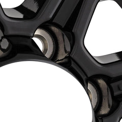 20x8.5 Factory Replacement New Alloy Wheel for 2020-2025 Chevrolet Silverado 2500 with 16 Slot Machined Face Painted Black