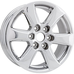 18x7.5 Factory Replacement New Alloy Wheel for 2018-2020 Ford F-150 with 6 Spoke PVD Chrome