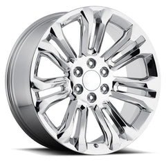 24x10 Aluminum Wheel with 6x5.5 Bolt Pattern - Chrome
