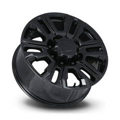 20x8.5 Aluminum Wheel with 8x180 Bolt Pattern - Gloss Black