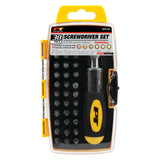 Wilmar Hand Tools 38 pc. Ratchet Screwdriver Set