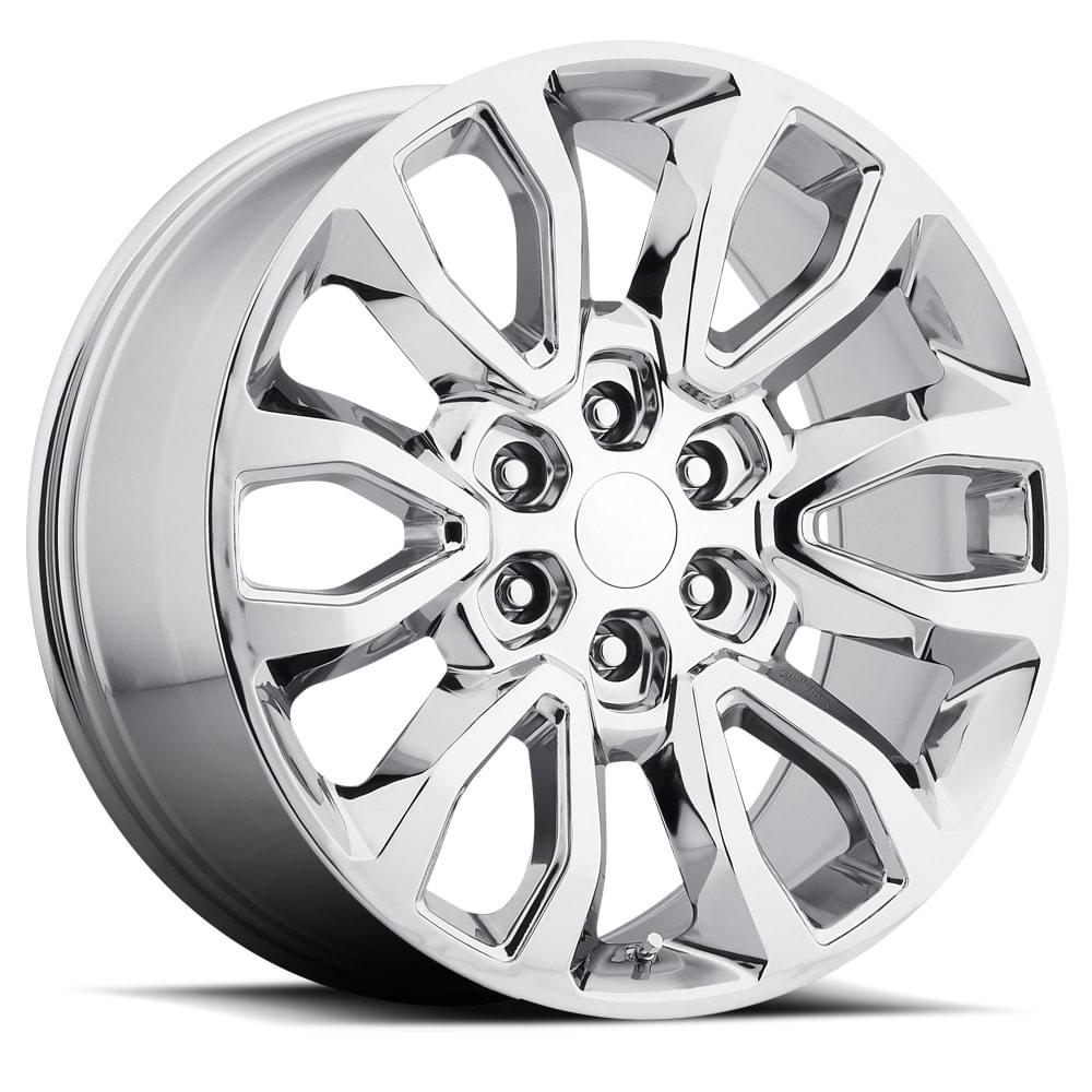 20x9 Aluminum Wheel with 6x135 Bolt Pattern - Chrome