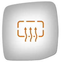 Burco - Driver Side View Mirror Heated For Heated Subaru Tribeca Lh Flat - 4229H