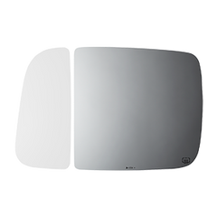 Burco - Driver Side View Mirror Heated For Heated Dodge Ram Lh Power Inside Flat