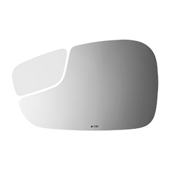 Burco - Driver Side View Mirror For Ford Fiesta Lh Lower Flat