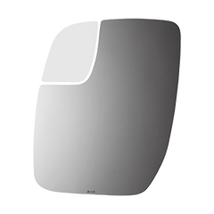 Burco - Driver Side View Mirror For Ford E Series Van Lh Lower Flat - 4378