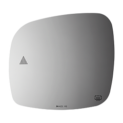 Burco - Driver Side View Mirror Heated W Blind Spot For Heated Chry T C Lh Flat Bldspt - 4425HB