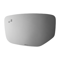 Burco - Driver Side View Mirror W Blind Spot For Acura Ilx Lh Flat Bldspt Fitover