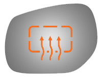 Burco - Driver Side View Mirror Heated For Heated Infiniti Q50 Lh Flat