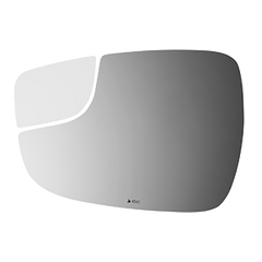 Burco - Driver Side View Mirror For Hyundai Accent Elantra Veloster Lh Lower Flat