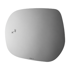 Burco - Driver Side View Mirror W Blind Spot For Toyota Land Cruiser Lh Flat Bldspt E C Fitover