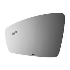 Burco - Driver Side View Mirror W Blind Spot For Volkswagen Tiguan Lh Flat Bldspt Fitover - 4751B