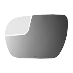 Burco - Driver Side View Mirror For Hyunda Santa Fe Lh Lower Flat - 4777