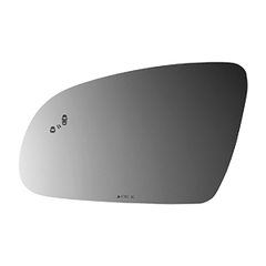 Burco - Driver Side View Mirror W Blind Spot Cross Path For Hyun Kona Lh Flat Bldspt Crspth Fitover