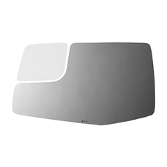 Burco - Driver Side View Mirror For Chev Silverado Sierra 1500 Lh Lower Flat E C Fitover - 4795