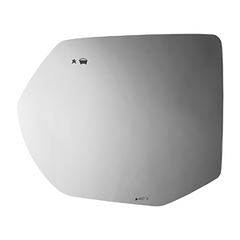 Burco - Driver Side View Mirror W Blind Spot For Chev Suburban Tahoe Lh Flat Bldspt Fitover