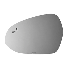 Burco - Driver Side View Mirror Heated W Blind Spot For Kia K5 Lh Flat Bldspt Fitover - 4871B