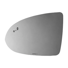 Burco - Driver Side View Mirror Heated W Blind Spot For Hyun Sonata Lh Flat Bldspt Fitover