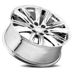 22x9 Aluminum Wheel with 6x5.5 Bolt Pattern - Chrome